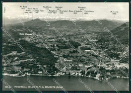 Como Brunate Lago Di Como Mappa Foto FG Cartolina KV8104 - Como