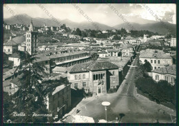 Biella Città PIEGHINE ABRASA Foto FG Cartolina KV8301 - Biella