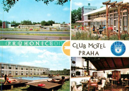 73858662 Praha Prahy Prague Club Motel Praha Pruhonice Pool Gastraum Terrasse Pr - Tschechische Republik