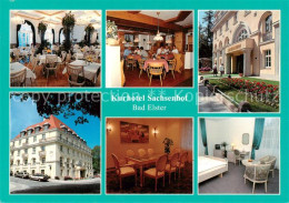 73858601 Bad Elster Kurhotel Sachsenhof Restaurant Fremdenzimmer Bad Elster - Bad Elster