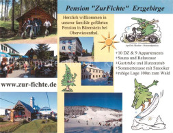 73858599 Baerenstein Annaberg-Buchholz Pension Zur Fichte Wintersportplatz Erzge - Baerenstein