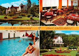 73858596 Bad Salzschlirf Kurhotel Badehof Restaurant Garten Hallenbad Bad Salzsc - Other & Unclassified