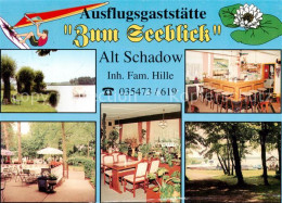 73858587 Alt-Schadow Maerkische Heide Ausflugsgaststaette Zum Seeblick Gastraum  - Gross Leuthen