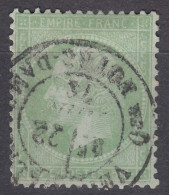 France 1862 Napoleon Yvert#20 Used - 1862 Napoléon III