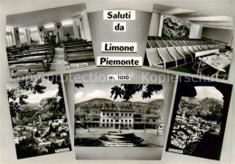 73858485 Limone Piemonte IT Interno Chiesa Panorama Facciata Preventorio Solariu - Autres & Non Classés