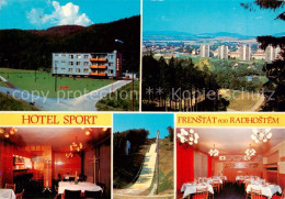 73858416 Frenstat Pod Radhostem CZ Hotel Sport Lezi Na Upati Horecek S Dominanto - Czech Republic