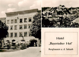 73858347 Burghausen  Salzach Oberbayern Hotel Bayerischer Hof Panorama  - Burghausen