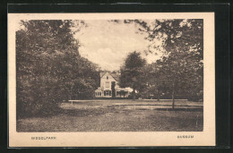 AK Bussum, Biegelpark, Blick Auf Ein Haus  - Bussum