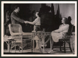 Fotografie Ansicht Wien, Burgtheater, Theaterstück Titania Von Friedrich Schreyvogel 1944  - Berühmtheiten