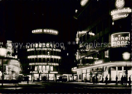 73857863 Duesseldorf Corneliusplatz Bei Nacht Duesseldorf - Düsseldorf