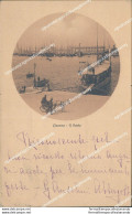 Bg300 Cartolina Livorno Citta' Il Porto 1920 - Livorno