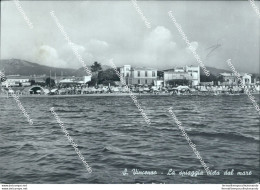 Bo521 Cartolina S.vincenzo La Spiaggia Vista Dal Mare Provincia Di Livorno - Livorno