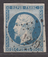 France 1852 Napoleon Yvert#10 Used - 1852 Louis-Napoléon