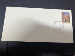 26-4-2024 (3 Z 9) Australia FDC - 1981 - Lord Howe Island - Wooden (special P/m) 2 Animal Covers - Primo Giorno D'emissione (FDC)