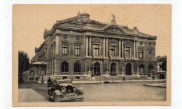 SUISSE - GENEVE - Le Théâtre  - Animée + Tacot  - 1918  (K151) - Genève