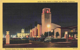 73972892 LOS_ANGELES_California_USA Union Station At Night Terminal Annex Post O - Other & Unclassified