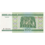 Bélarus, 100 Rublei, 2000, KM:26b, NEUF - Bielorussia