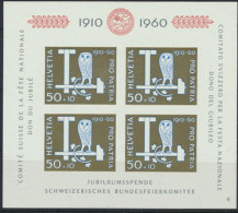 Schweiz Block 17 Bundesfeierspende Pro Patria Luxus Postfrisch MNH KatWert 40,00 - Brieven En Documenten