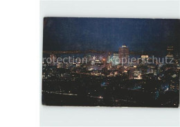 72255134 Montreal Quebec View From Mount Royal At Night Montreal - Unclassified