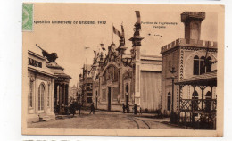 BELGIQUE - Exposition Universelle De BRUXELLES 1910  - Pavillon De L'agriculture Française - Animée - 1910 (K151) - Expositions Universelles