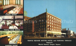 72250045 Salt_Lake_City Temple Square Motor Hotel Restaurant Parking Terrace - Altri & Non Classificati