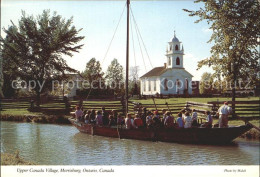 72248505 Morrisburg Upper Canada Village The Bateau Canal St Lawrence River Chur - Non Classificati