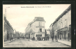 CPA Sainte-Menehould, Rue Chanzy Et Rue Zoé-Michel  - Sainte-Menehould