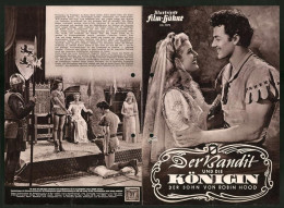 Filmprogramm IFB Nr. 1072, Der Bandit Und Die Königin, Cornel Wilde, Anita Louise, Jili Esmond, Regie George Sherman  - Zeitschriften