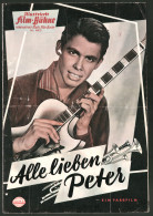 Filmprogramm IFB Nr. 4800, Alle Lieben Peter, Peter Kraus, Hannelore Schroth, Boy Gobert, Regie: Wolfgang Becker  - Revistas