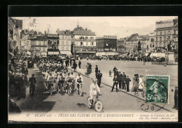 CPA Beauvais, Fêtes Des Fleurs Et De L`Enseignement  - Beauvais