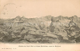 13738378 Vanil Noir Et Alpes Bernoises Vues Du Moleson Vanil Noir - Otros & Sin Clasificación