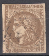 France 1870 Ceres Yvert#47 Used, Position 9 - 1870 Uitgave Van Bordeaux