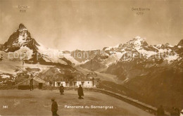 13738168 Gornergrat Zermatt VS Panorama Et Mont Cervin Avec Dent Blanche  - Other & Unclassified