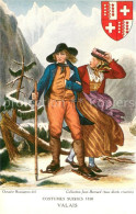 13738122 Valais Wallis Kanton Costumes Suisses 1830 Valais Wallis Kanton - Other & Unclassified