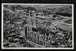 AK Regensburg, Blick Auf Den Dom, Fliegeraufnahme  - Regensburg