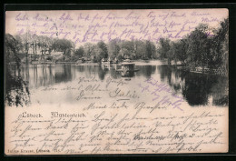 AK Lübeck, Blick Auf Den Mühlenteich  - Luebeck