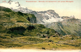 13737971 Klausenstrasse Balmalp Mit Scheerhorn Und Grosse Windgelle Klausenstras - Autres & Non Classés