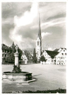 13737523 Amriswil TG Dorfplatz Kirche Amriswil TG - Autres & Non Classés