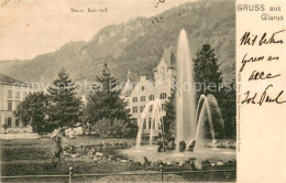 13737311 Glarus GL Neuer Bahnhof Brunnen Glarus GL - Other & Unclassified