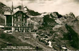 13737284 Klausenpass Hotel Klausen Passhoehe Mit Scheerhorn Und Windgaelle Klaus - Autres & Non Classés