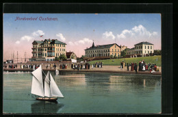 AK Cuxhaven, Hotel Continental Am Strand  - Cuxhaven