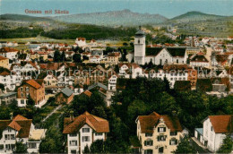 13736210 Gossau SG Panorama Mit Kirche Und Saentis Gossau SG - Andere & Zonder Classificatie