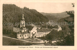 13735771 Fischingen TG Am Hoernli Kirche Und Waisenanstalt Idazell Fischingen TG - Autres & Non Classés