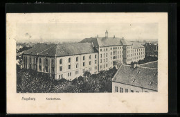 AK Augsburg, Krankenhaus Aus Der Vogelschau  - Augsburg