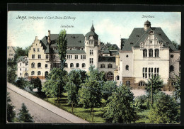 AK Jena, Volkhaus D. Carl Zeiss Stiftung, Saalbau & Lesehalle  - Jena