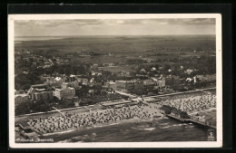 AK Zinnowitz, Fliegeraufnahme Des Ostseebades  - Zinnowitz