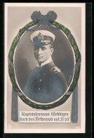 AK Portrait Kapitänleutnant Weddigen Starb Den Heldentod Auf U29, U-Boot  - Oorlog