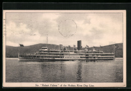 AK Steamer Robert Fulton Of The Hudson River Day Line  - Otros & Sin Clasificación