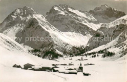 13733304 Sertig Doerfli Mit Mittagshorn Plattenhorn Und Hoch Ducan Sertig Doerfl - Autres & Non Classés