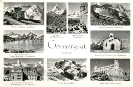 13733128 Gornergrat Zermatt VS Castor Pollux Breithorn Matterhorn Kulm Hotel Gor - Autres & Non Classés